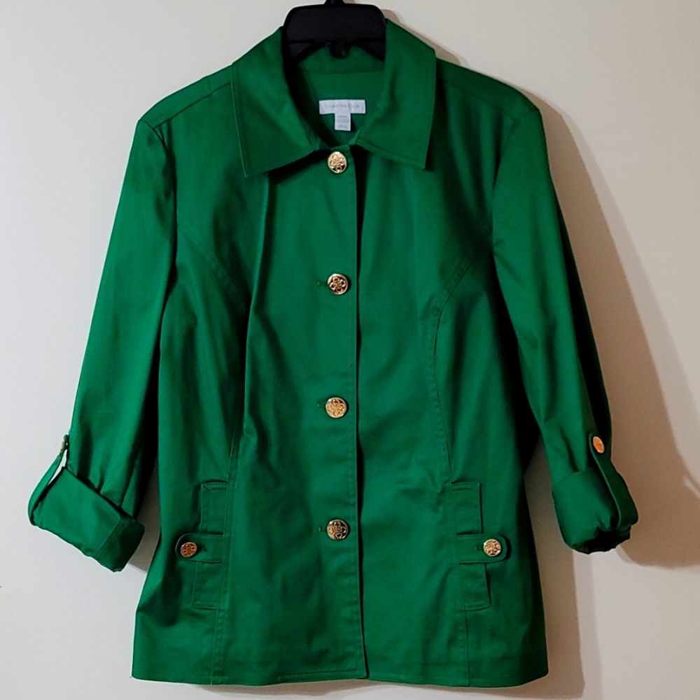 Charter Club Large Green Blazer